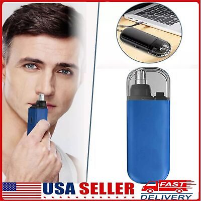 #ad #ad Nose Hair Trimmer USB Charging High Quality Electric Portable Men Mini Nose Hair $7.00