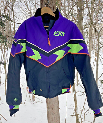 #ad ARCTIC CAT Mountain Cat Insulated Jacket With Removable Zip In Liner Size MED $185.97