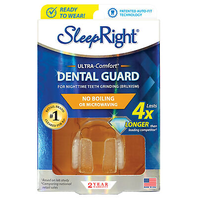 #ad SleepRight Ultra Comfort Dental Guard Mouth Guard to Prevent Teeth Grinding No $29.74