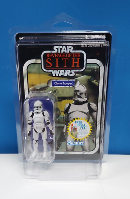 #ad Star Wars 2010 Vintage Collection VC15 Clone Trooper MOC Unpunched W Star Case $74.99