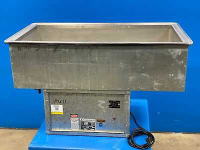 #ad Atlas Cold Food 3 Pan WCMD 3 Metal Refrigerated Drop In Stainless Steel Buffet $1575.00