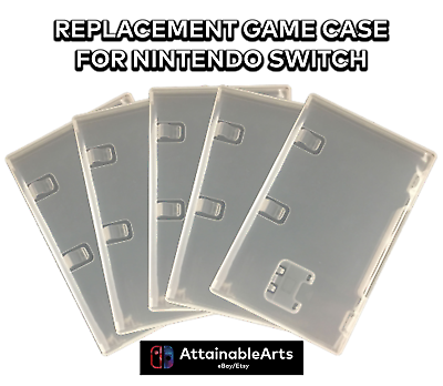 Replacement NINTENDO SWITCH OEM ORIGINAL Game Case SELECT YOUR QUANTITY $34.95