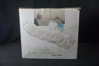 #ad CONAIR Thermal Spa Bath Mat Tub Foot Body Massage Bubble Mat Model MBTS15 $76.48