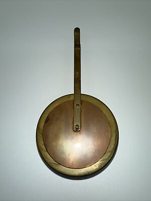 Vintage Sterno Holder Bronze Brass Copper Serving Chafing Warmer Candle Holder $12.00