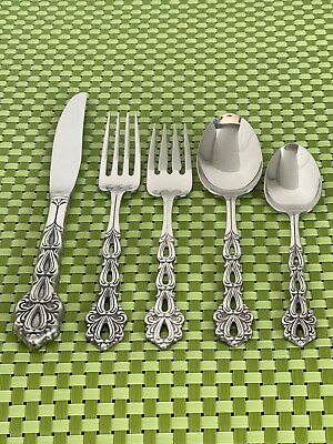 #ad Oneida Community CHANDELIER Stainless Glossy Flatware SMART CHOICE A30G $12.00
