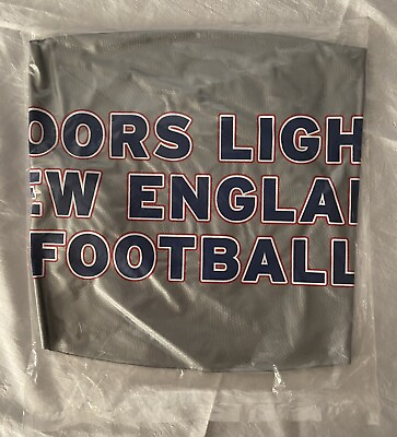#ad Coors Light Beer Inflatable Hanging Football New England Patriots NFL New $25.00
