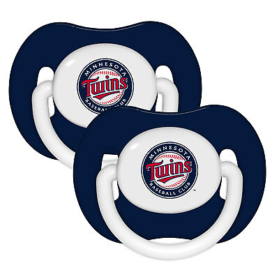 #ad BabyFanatic Minnesota Twins Officially Licensed MLB Pacifier 2 Pack $14.99
