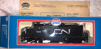 Model Power CN Locomotive #3905 HO Scale Tested $36.75