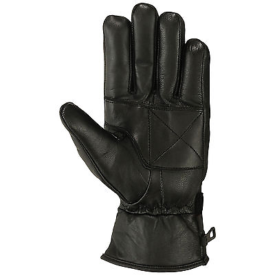 Mens Warm Winter Gloves Dress Motorcyle Cold Weather GloveThermal Lining Leather $15.99