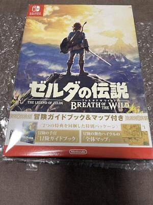 #ad #ad The Legend Of Zelda: Breath Wild Adventure Book With Map $87.37