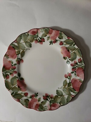 #ad Nikko Precious Tableware China Pink Floral Salad Plate 8 inches. Retired. $11.04