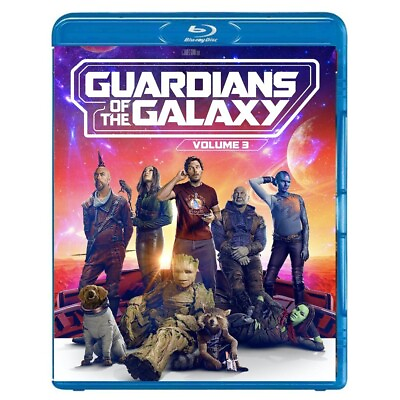 #ad #ad Guardians of the Galaxy Vol. 3 Blu ray Movie Disc 2023 Free Shipping $11.90