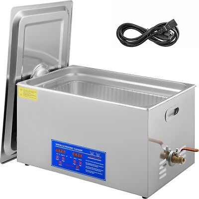 #ad #ad 22L Ultrasonic Cleaner with Timer Heating Machine Digital Sonic Cleaner SUS304 $178.50