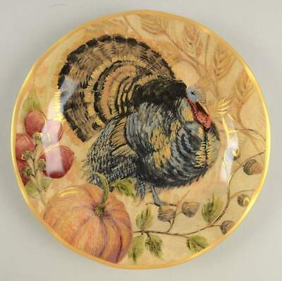 #ad Pottery Barn China Fresco Turkey Salad Plate 10182985 $35.99