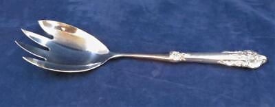 #ad #ad Wallace GRANDE BAROQUE Sterling Silver Salad Serving Fork w Stainless Prongs $58.49