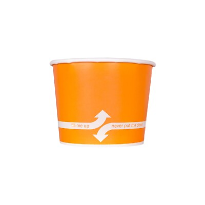 #ad #ad Karat 16oz Food Containers 112mm Orange 1000 pcs C KDP16 ORANGE $85.22
