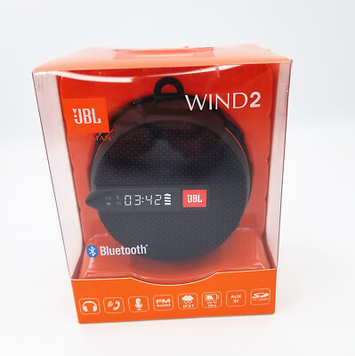 Brand New JBL Wind 2 2 in 1 FM Bike Portable Bluetooth Handlebar Speaker $36.99