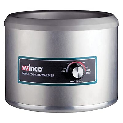 #ad #ad Winco FW 11R500 Electric Round Food Warmer 11 Quart Steel $143.36