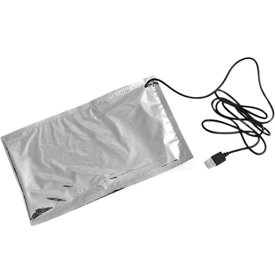 Outdoor Tool USB Thermostat Heat Preservation Plate Bag Lunch Plate Food Bag H $9.99