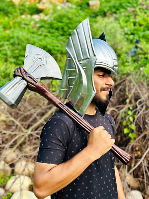 #ad Thor helmet replica Marvel movie replica Avenger movie helmet Cosplay Armor $189.79