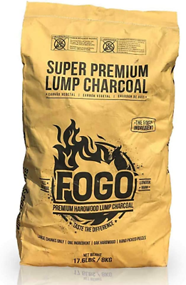 #ad Fogo Super Premium Oak Restaurant Quality All Natural Large Sized Hardwood Lump $44.99