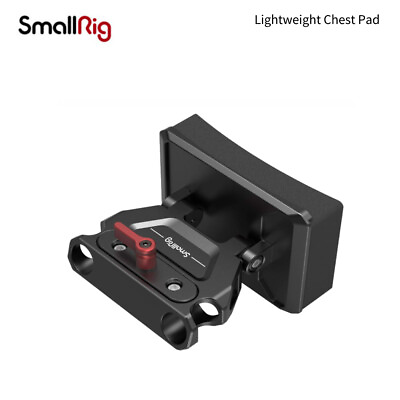 #ad #ad SmallRig Lightweight Rotatable Chest Pad w 15mm Rod Clamp for Camera Rig MD3183 $59.00
