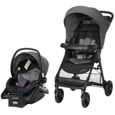 #ad #1 Coche Andador Y Silla De Carro Para Bebe Carriola Grey Baby Car Seat Stroller $425.26