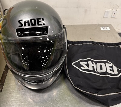 #ad #ad Shoei Duotech Elite Series XL Silver Full Face Motorcycle Helmet Visor 1998 $71.25