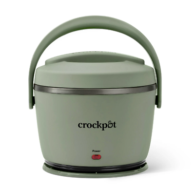 Crockpot Electric Lunch Box Portable Food Warmer for On the Go 20 Ounce Green $39.99