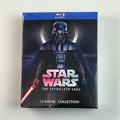 #ad #ad Star Wars: The Skywalker Saga Complete 12 Movies Blu ray Collection New $39.50