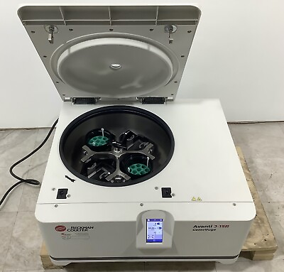 #ad #ad Beckman Coulter Avanti J 15R Refrigerated Centrifuge w JS 4.750 Rotor amp; Bucket $8500.00