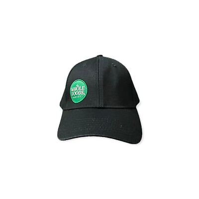 Whole Foods Market Ball Cap Hat Adjustable Baseball Organic Cotton $19.99