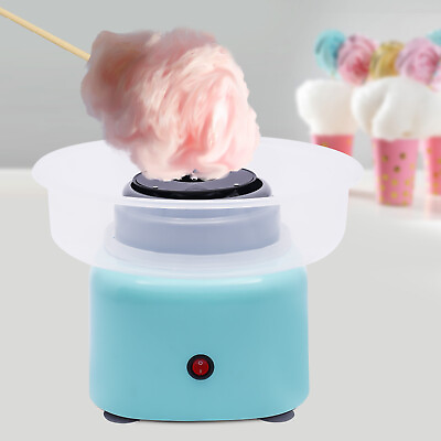 #ad Blue Food Grade PP Electric Candy Floss Machine Tabletop Cotton Sugar Maker 450W $29.45