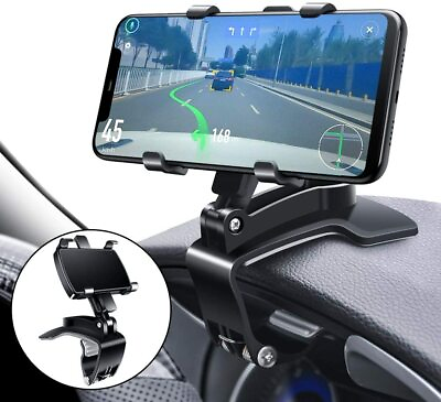 Universal 360° Car Phone Mount Holder For Cell Phone Samsung Galaxy iPhone $7.99