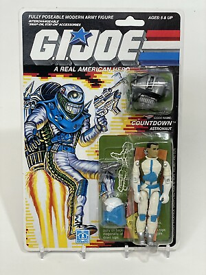#ad #ad GI JOE 1989 Countdown Astronaut Series 8 MOC 34 back Star Case Vintage G.I. Joe $119.95
