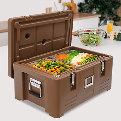 #ad Heavy Loading Food Warmer Insulated Food Pan Carrier 31.7Qt Hot Box for Catering $199.50