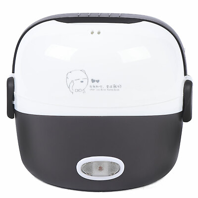#ad 1.3L Food Heater Bento Warmer Container Portable Electric Heating Lunch Box 110V $17.96