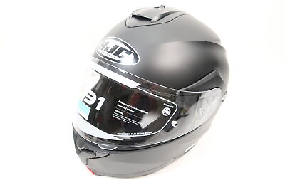 #ad #ad HJC C91 Modular Motorcycle Helmet Matte Black $136.99