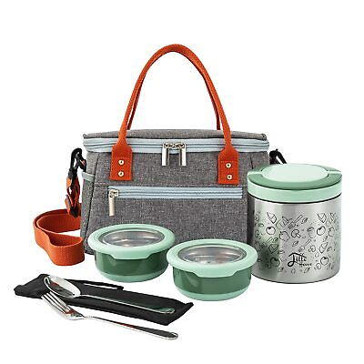 #ad #ad Lunch Box Set A Vacuum Insulated Bento Snack Box Keeping Food Warm for 4 6 H... $30.90