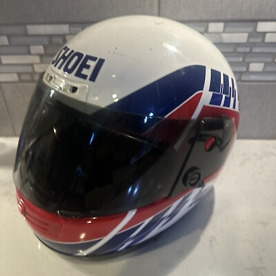 #ad Vtg Shoei Corsa Full Face Motorcycle Helmet Snell M90 Size S FREE SHIPPING $89.00