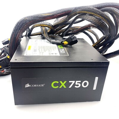 #ad CORSAIR CX750 Watt Semi Modular Power Supply $29.99