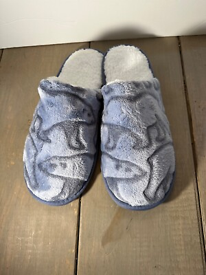 #ad #ad Vera Bradley Slippers Faux Fur Beary Merry Cool Blue size Large 9 10 $16.18
