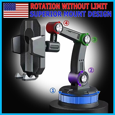 Car Truck Mount Phone Holder Stand Dashboard Windshield For Cell Phone Universal $10.95