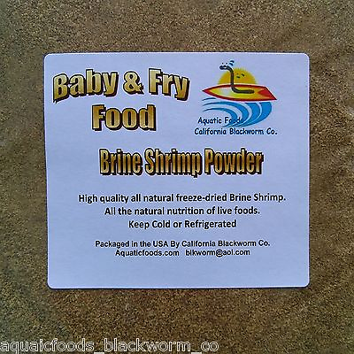Brine Shrimp Powder Fry amp; Baby Food $7.99