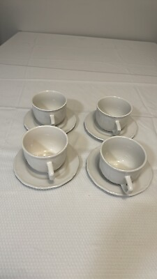 #ad #ad Set Of Four Farberware 8 Oz French Buffet Cups And Saucers. $30.00