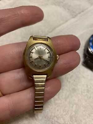 Vintage Timex Electric Women’s Watch Water Resistant 10k Rgp $20.00
