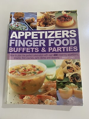 #ad #ad Appetizers Finger Food Cookbook Recipes Buffets and Parties by Bridget Jones AU $40.00