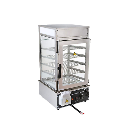#ad #ad Electric Hot Food Warmer Display Case Food Steamer Bun Wamer Machine Commerci... $824.55