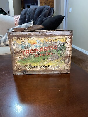 #ad Vintage Oil Trip Artic Oil Can Amazing Graphics Make Offer $1200.00