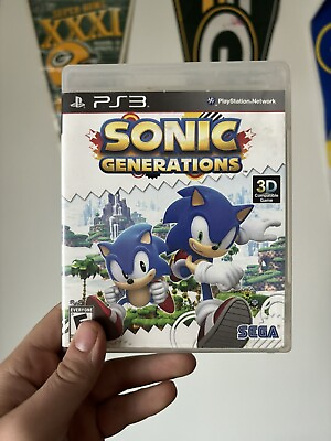 #ad Sonic Generations Sony PlayStation 3 2011 $10.00